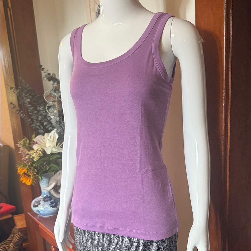 NWT northern reflections size small cotton Purple Women's Tank Top